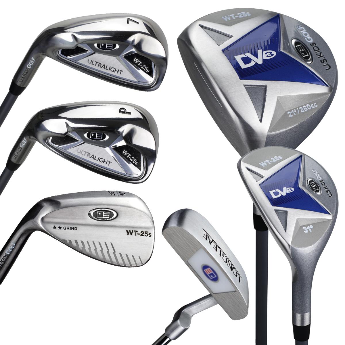 Left Hand UL45-s 6 Club DV3 Stand Set, Grey/Pink Bag | U.S.